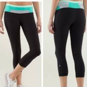 Lululemon Wunder Under Reversible Cropped Leggings 4